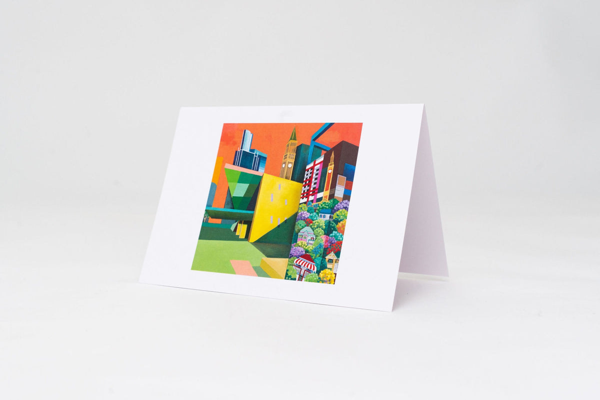 Debra Hood | A6 Cards - Papaya Sky