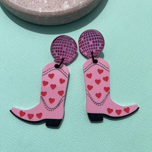 Salvation | Disco Boot - Pink
