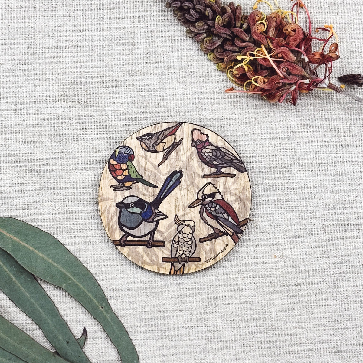Birds Coaster Single