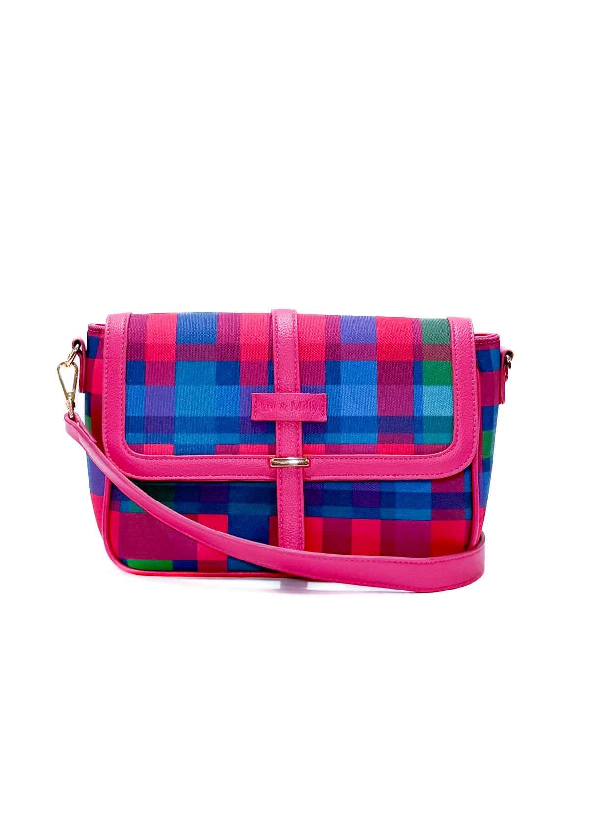 Alison - Blue Pink Gingham