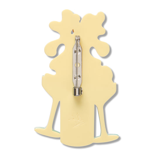 Raise a Glass Brooch
