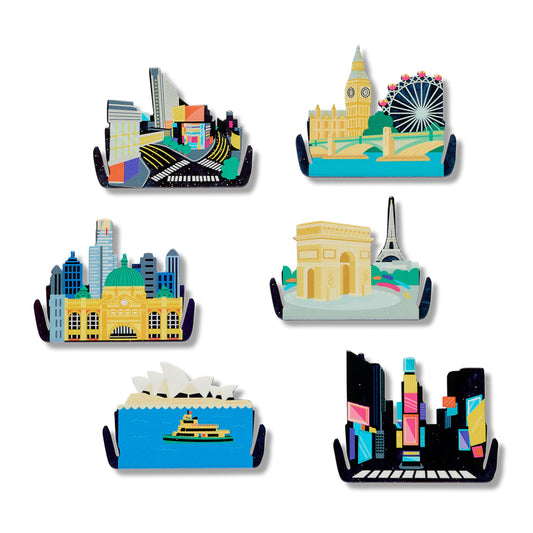 Fireworks Far & Wide Brooch