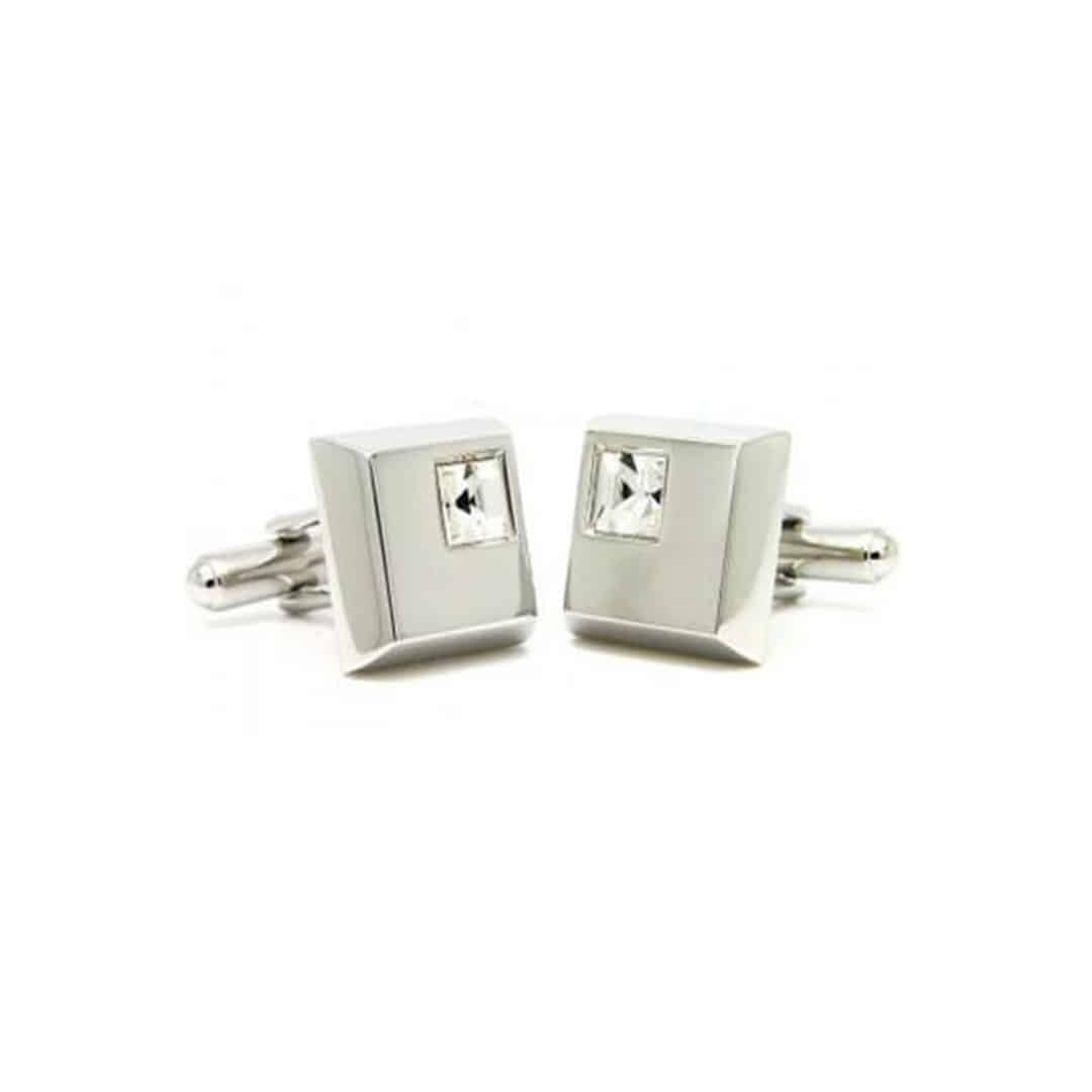 Cufflink Suite | Cornerstone Clear Cufflinks