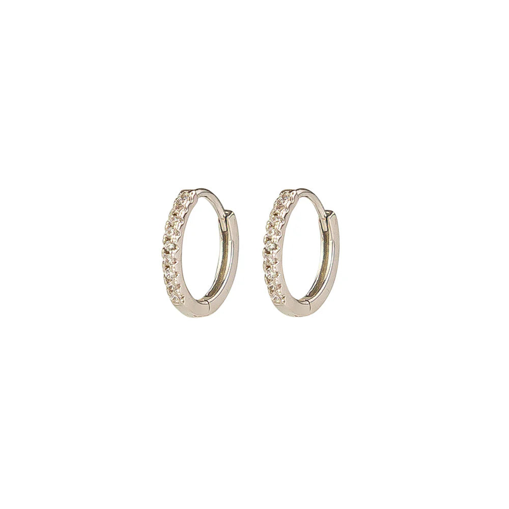 Jolie & Deen | Rachel Silver Crystal Sleepers