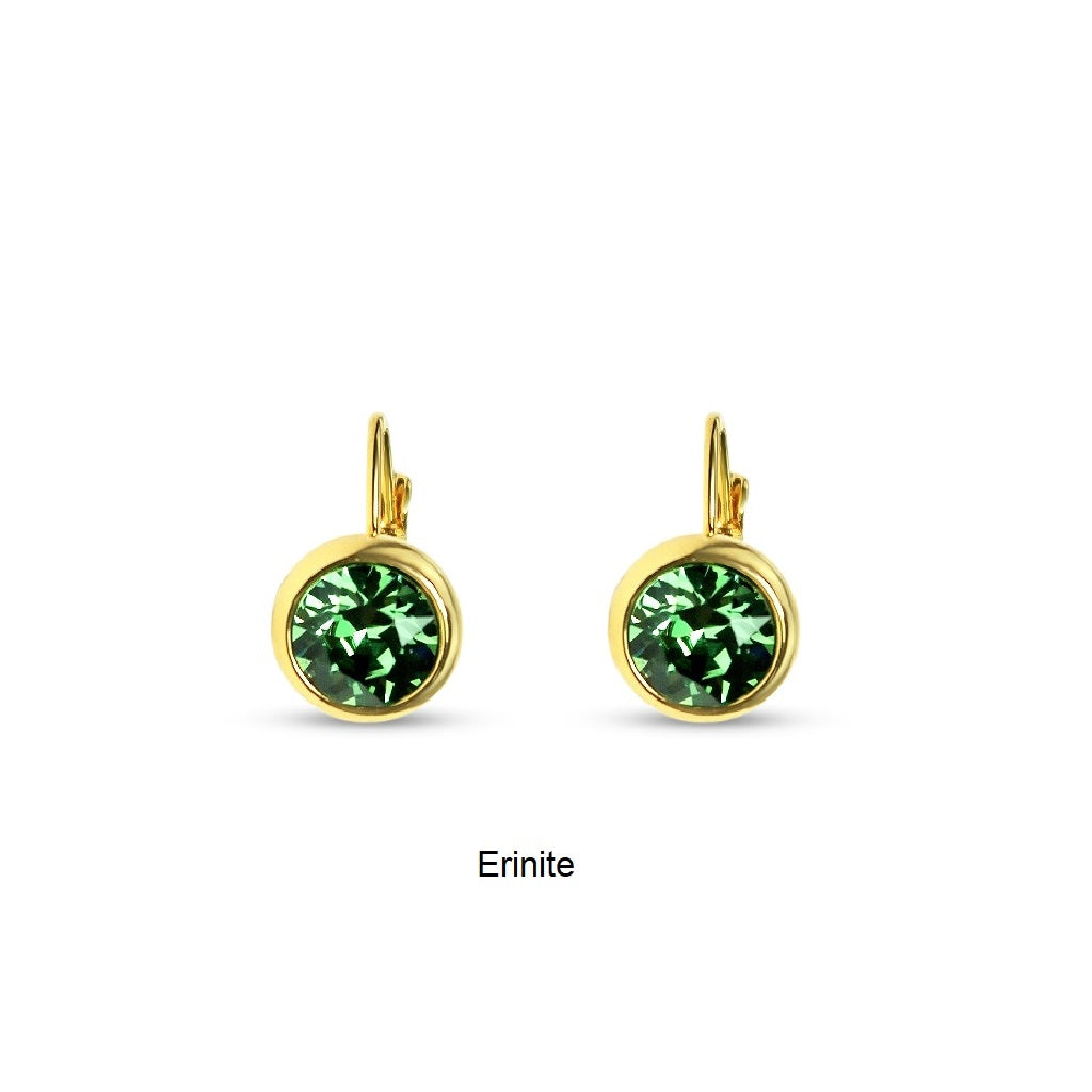 TID | Gold Plated French Clip Earrings - Multiple Colours