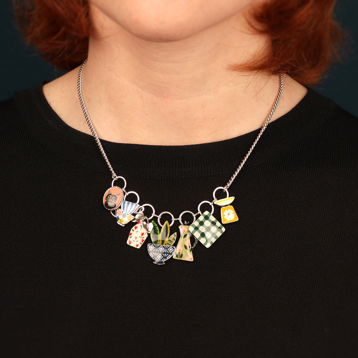 necklace fantaisie - Chicorée - 02103