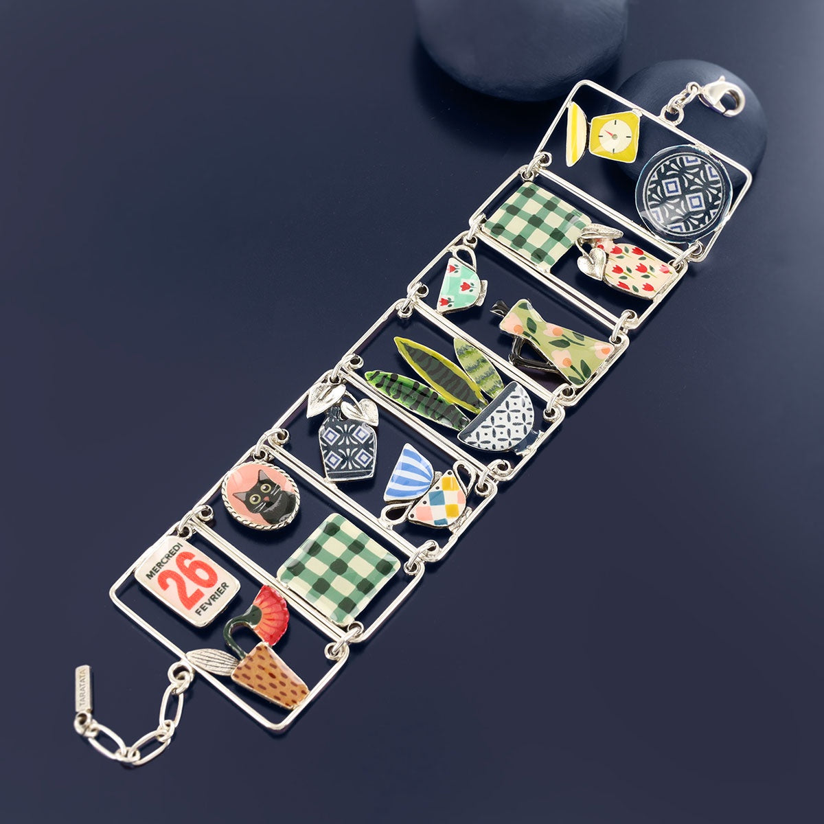 Bracelet fantaisie - Chicorée - 02303