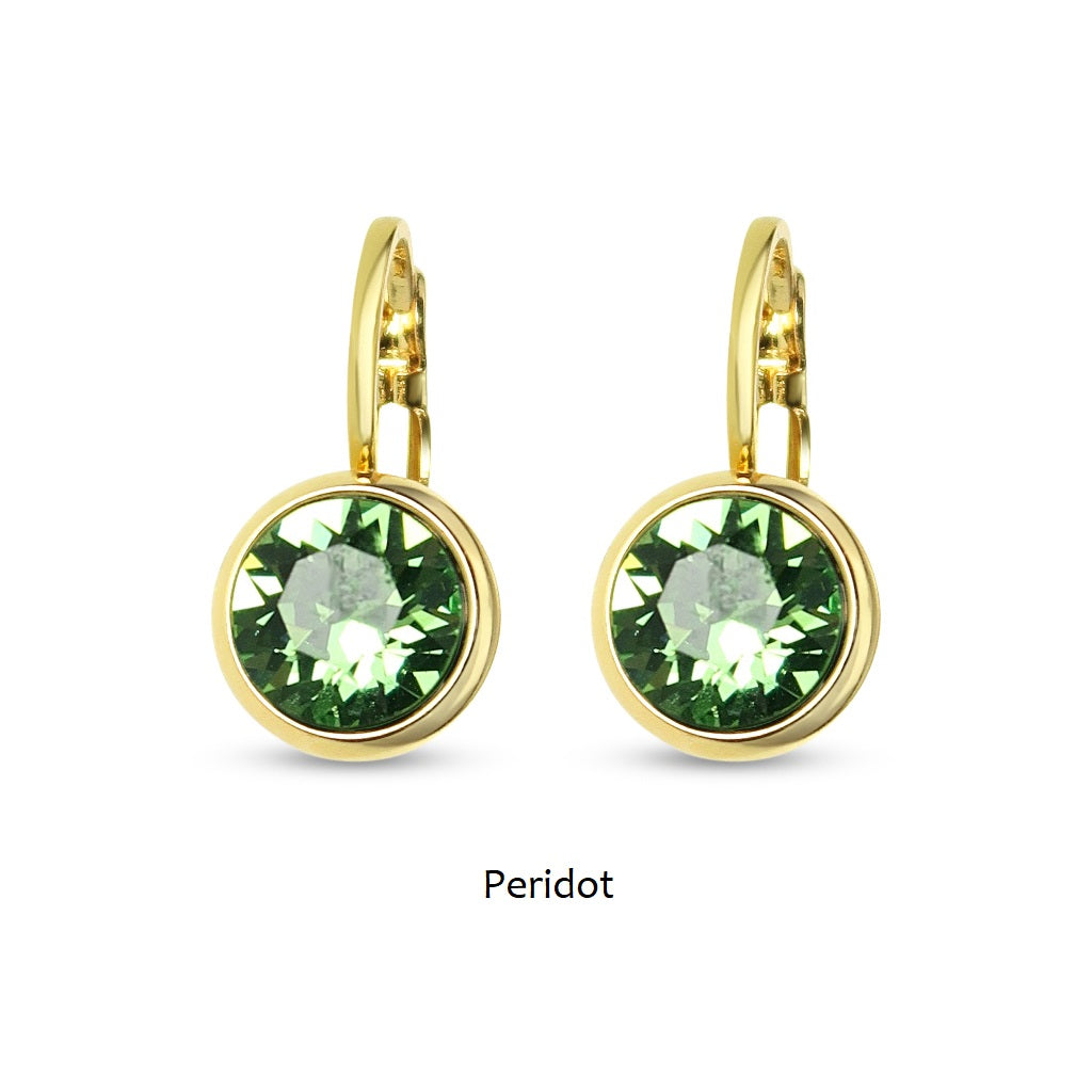 TID | Gold Plated French Clip Earrings - Multiple Colours