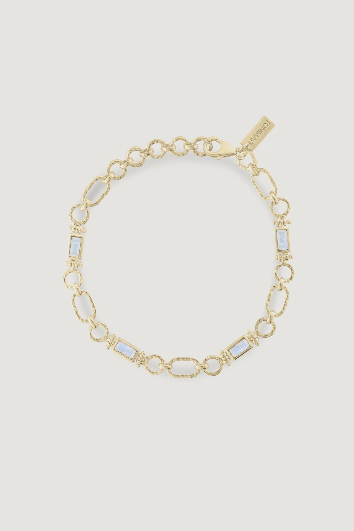 Petra Moonstone Gold Bracelet