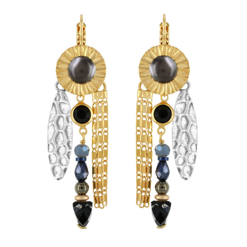 Taratata Lever Back Earrings | Fantaisie - Illusion
