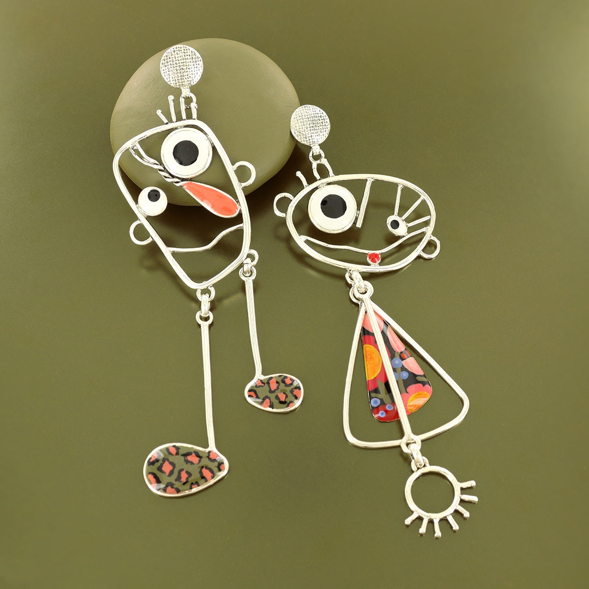 06927- stud earrings fantaisie Filipendule