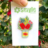 Smyle Designs | Native Blooms in Vegemite Jar Pin