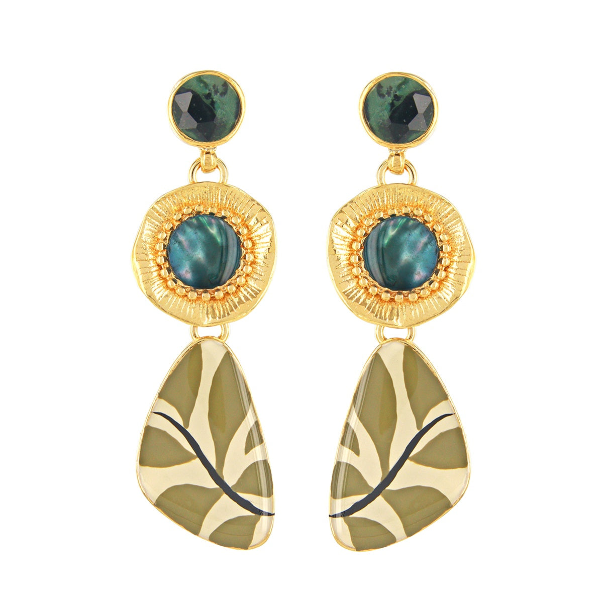 Taratata - stud earrings fantaisie Zen 07970