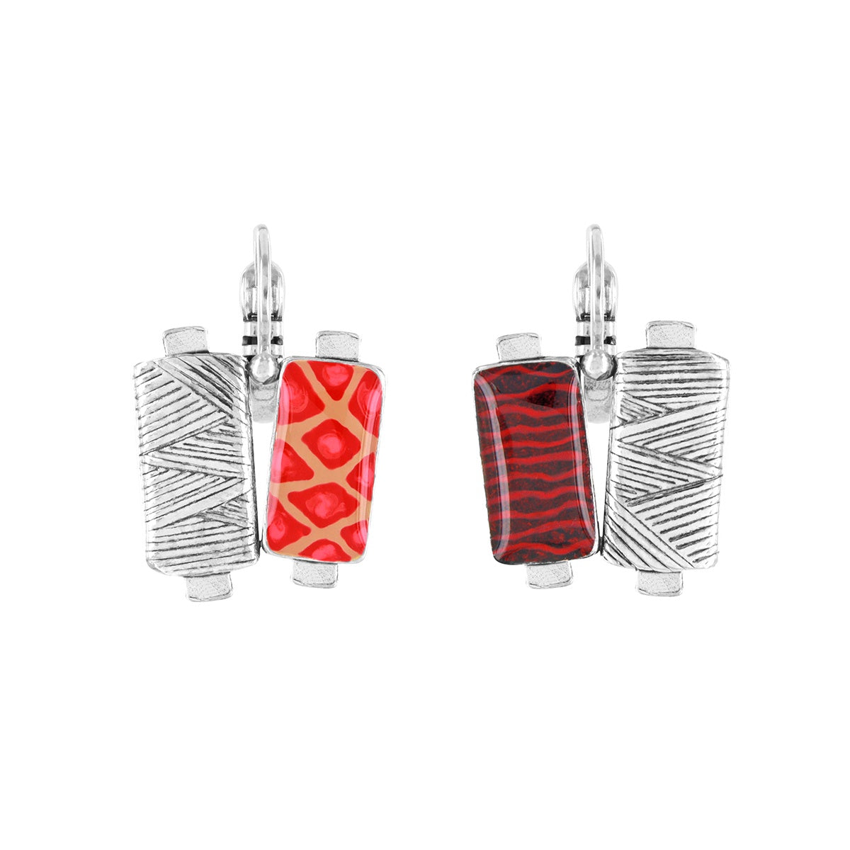 Taratata - Lever back earrings fantaisie Ruban 10798