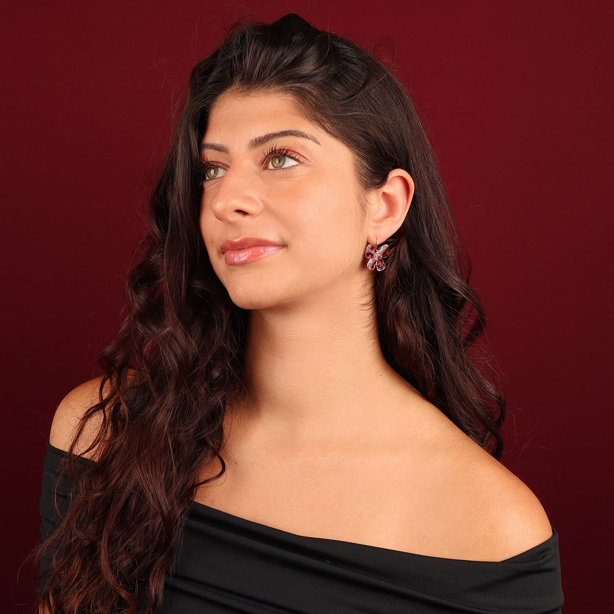 Lever back earrings fantaisie - Zazou - 05734