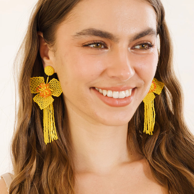 Zoda Dangles Beverly Beaded Earring Thousand Island Dressing