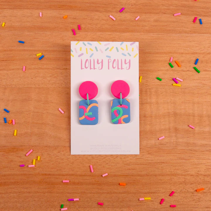 Lolly Polly |  Indie Drops - Party Poppers - Multi - Mini