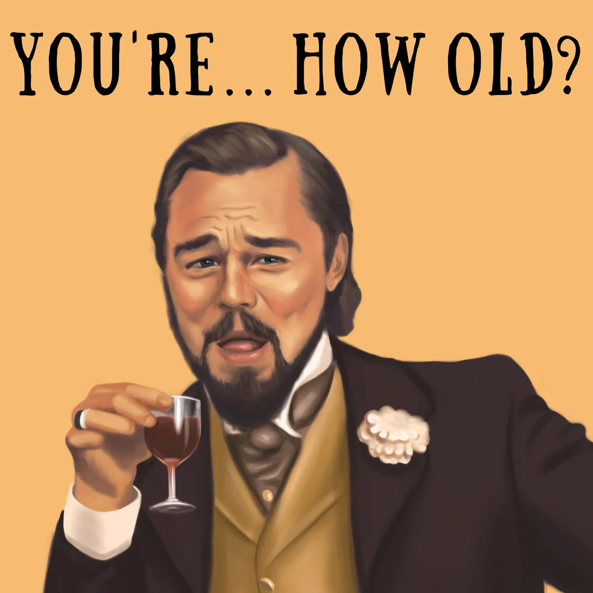 La La Land Greeting Card | How Old Leo