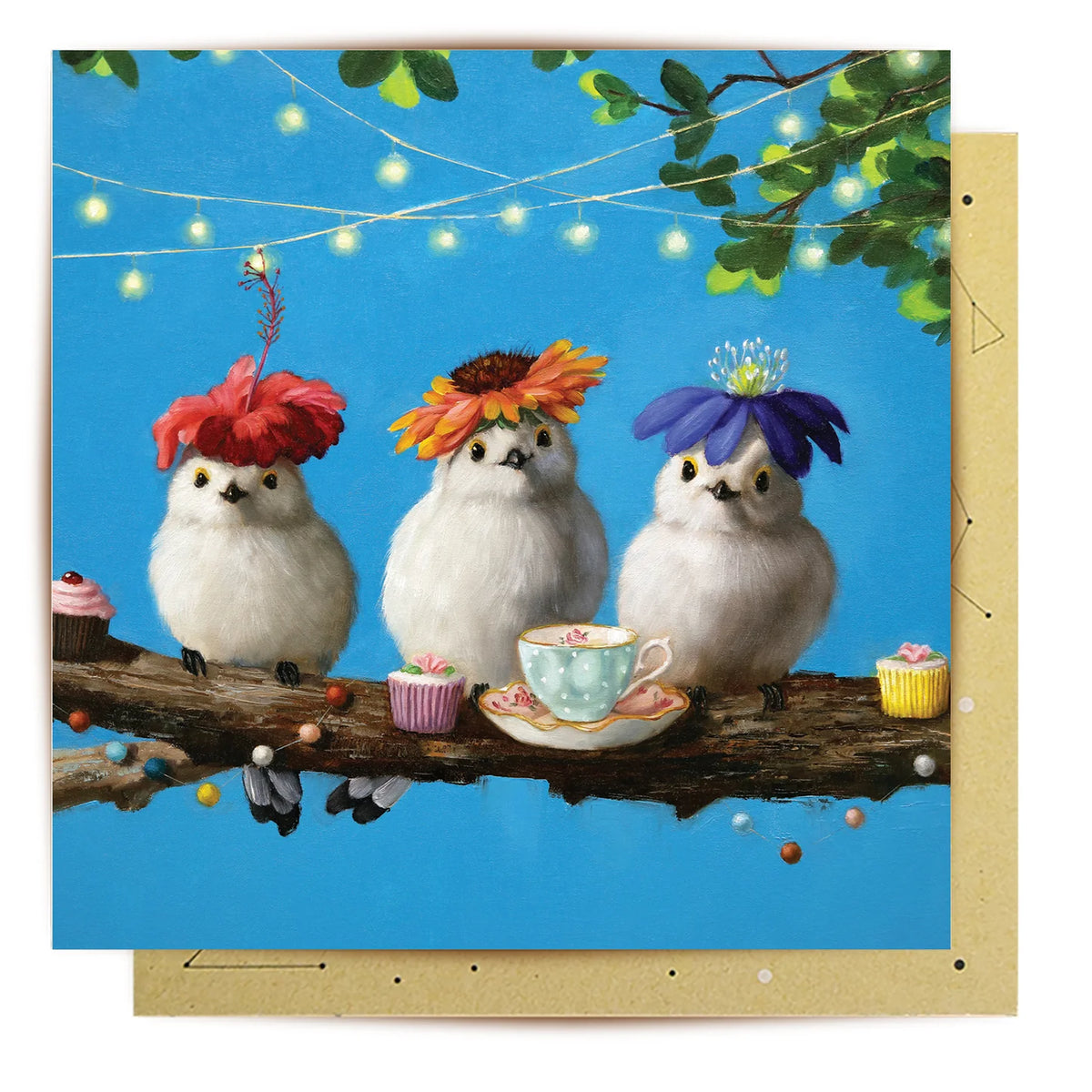 La La Land Greeting Card | Flower Hat Habits