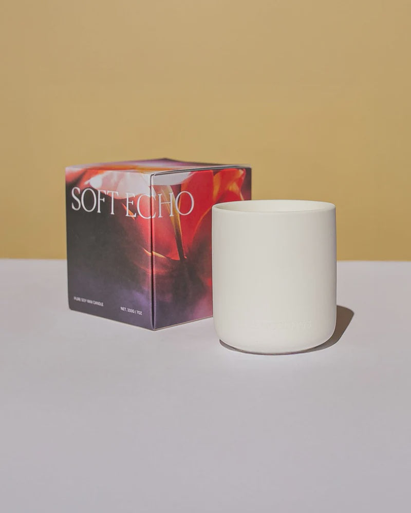 SOFT ECHO CERAMIC CANDLE Jar