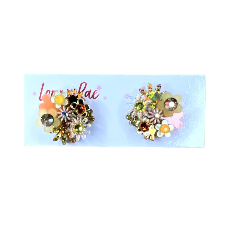Louna Rae | Flower Bouquet Stud Earrings - #12