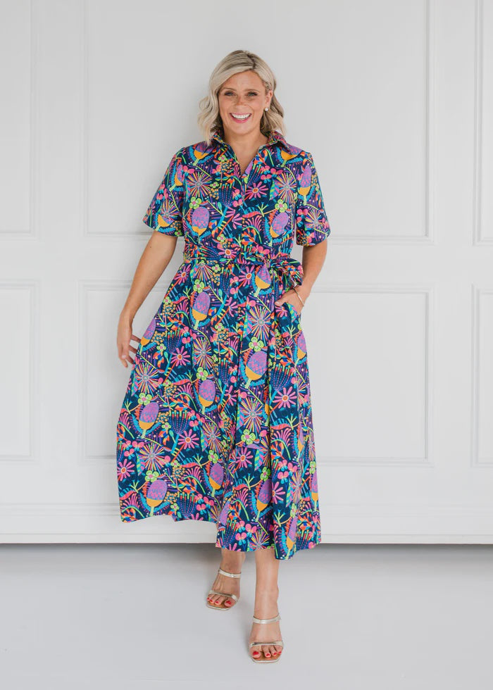 Wildflowers Shirt Dress