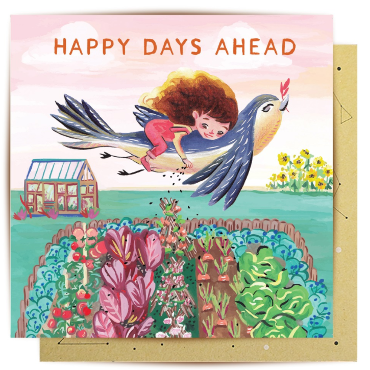 La La Land Greeting Card | Happy Days Ahead