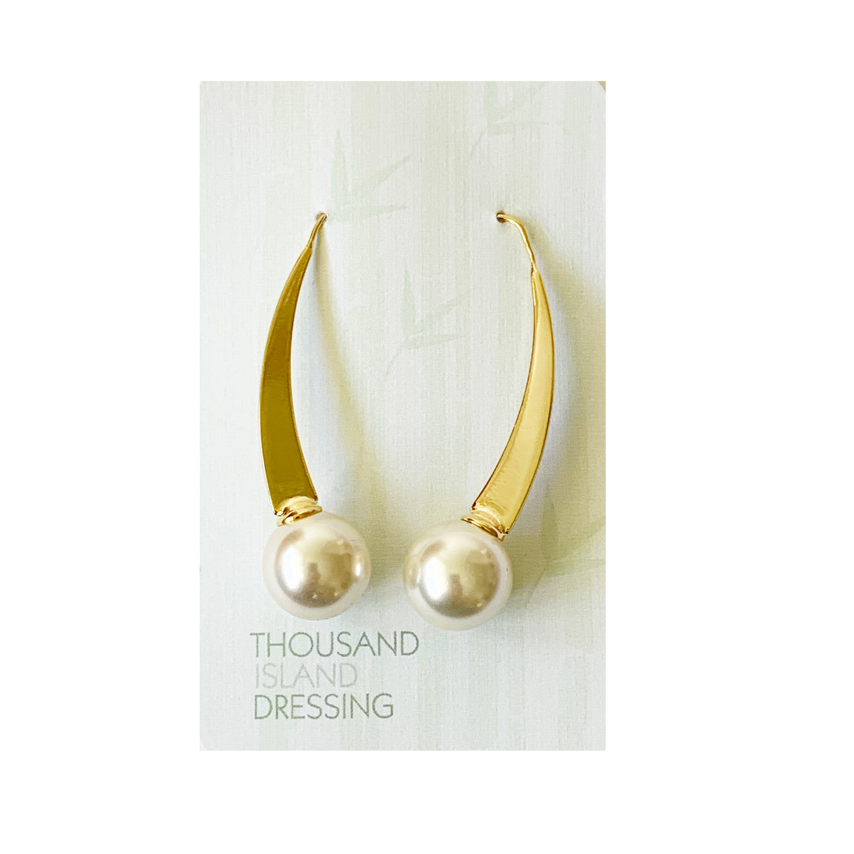 TID pearl and gold hooks LGE