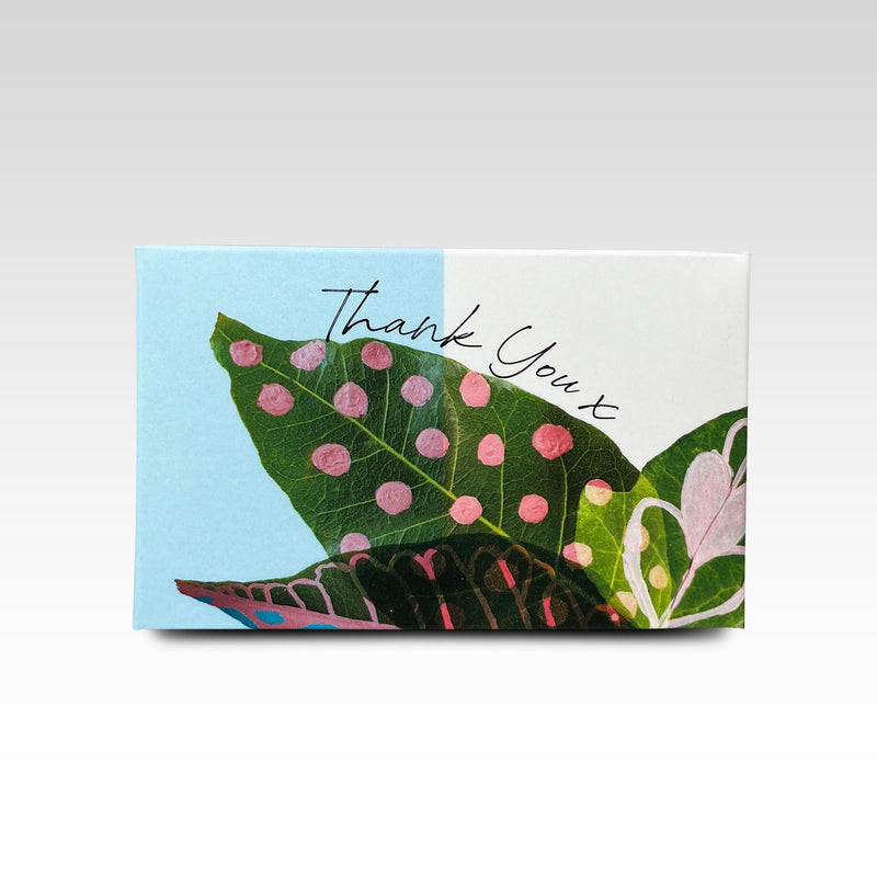 Rhicreative | Painted Leaves Thankyou Soap