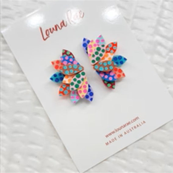 Louna Rae | Tiny Jane Earrings Polka Dots 008
