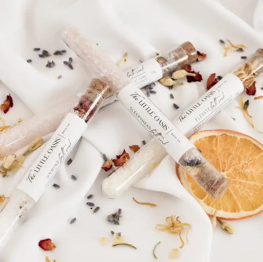 Coconut Rose - Magnesuim Bath Soak - Test Tube