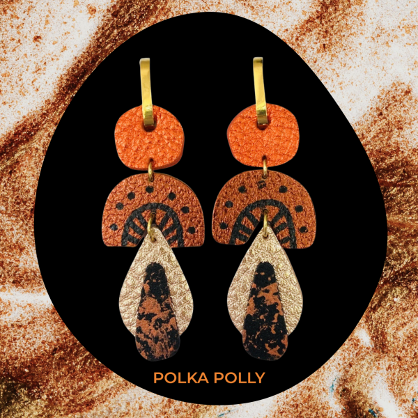 Polka Polly | Warm Autumn Metallics