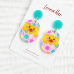 Louna Rae | Easter Egg Dangle Earrings