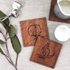 Buttonworks | Square Animal Coasters