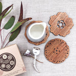 Buttonworks | Botanical Shape Coasters