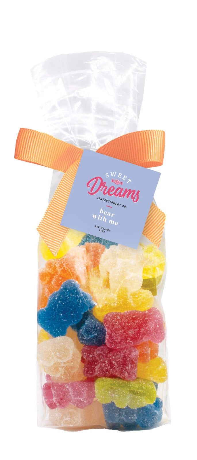 Sweet Dreams Gummy Sweets Bag - Bear with me 210g (12)