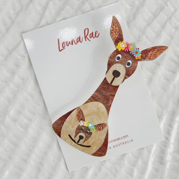 Louna Rae | Kangaroo Brooch