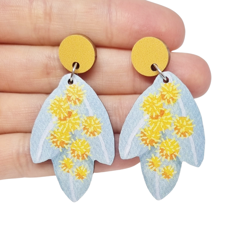 Pixie Nut | Wattle Earrings