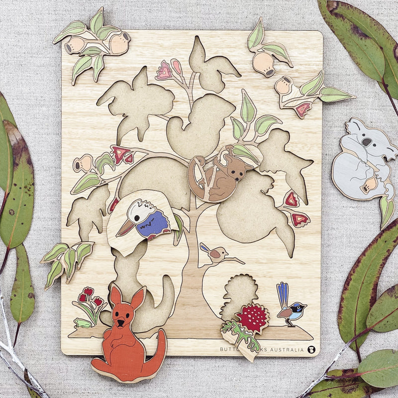 Buttonworks | Wildlife Tree Puzzle
