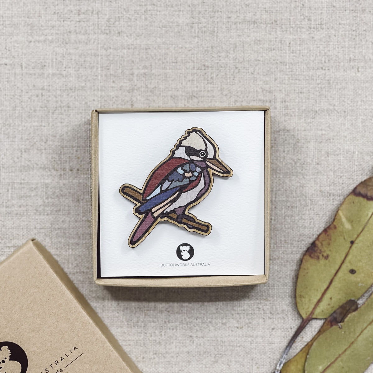 Buttonworks | Kookaburra Brooch