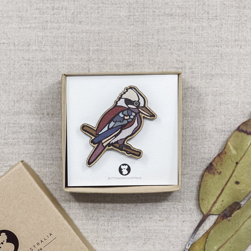 Buttonworks | Kookaburra Brooch