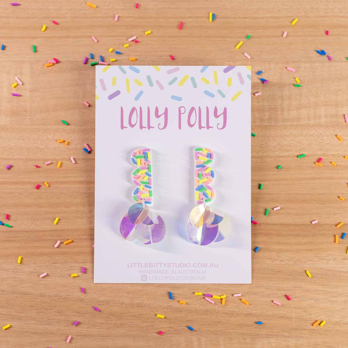 Iridescent Pastel Drops