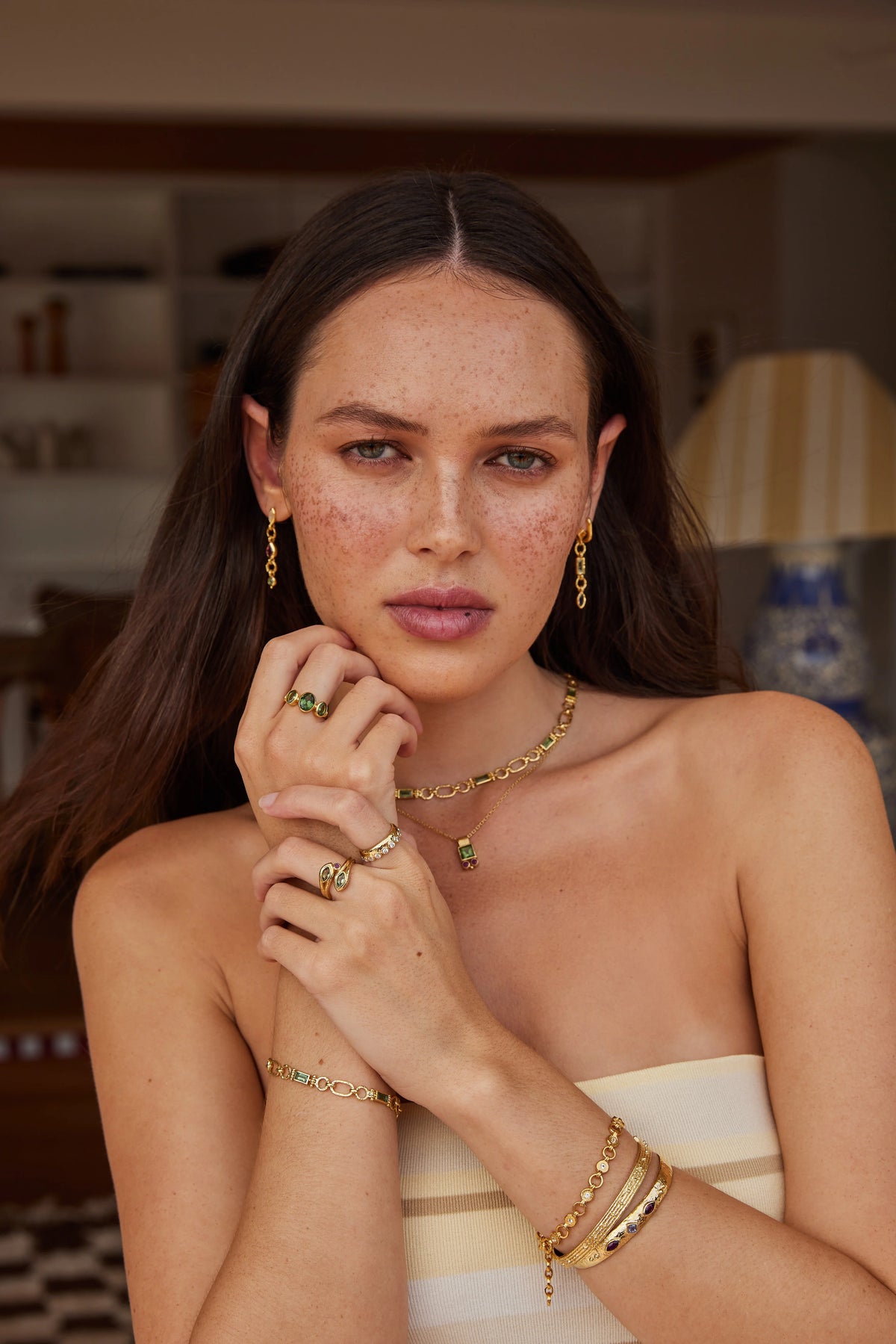 Calypso Gold Earrings