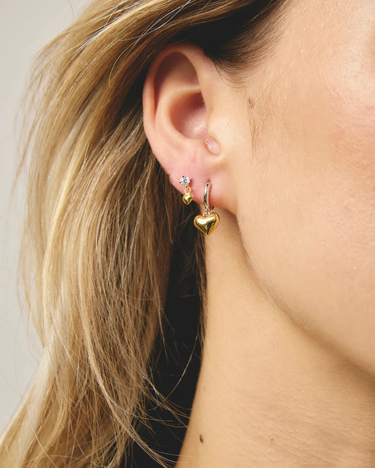 Jolie & Deen | Celine Sleepers - Gold/Silver