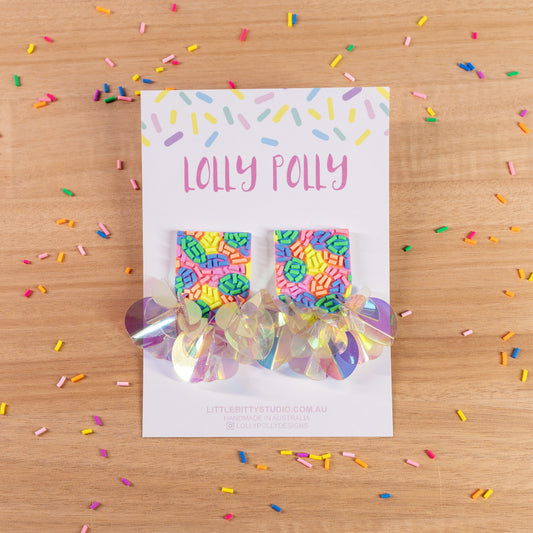 Iridescent Pastel Drops Large