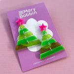 Mary Bobbin | Dancing Christmas Trees - Neon Brights