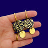 Polka Polly | Luna Hoops - Navy Gold Tears