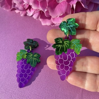 Salvation  | Grape Earrings