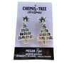 Megan Rae | CHEMIS-TREE Christmas Periodic Table Earrings-silver mirror