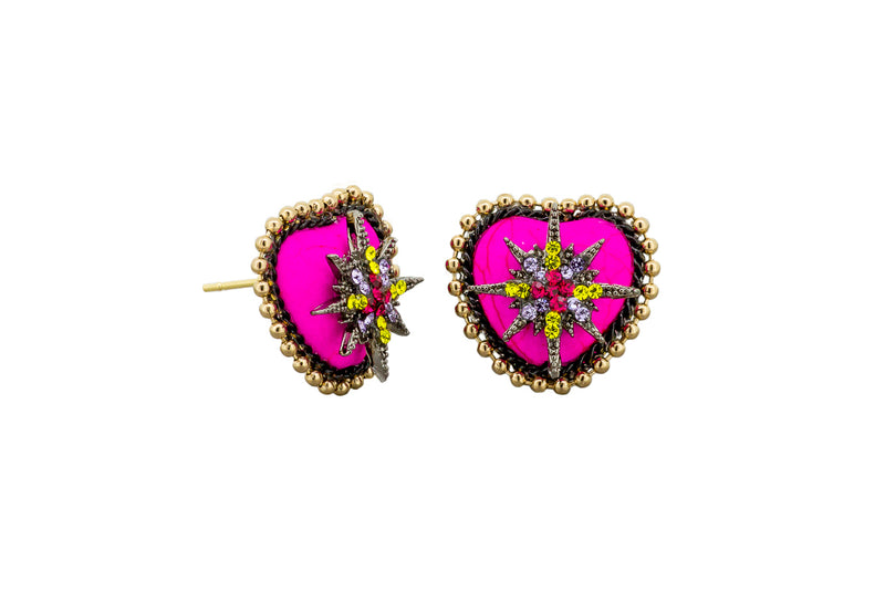 Pink Arabella Earrings